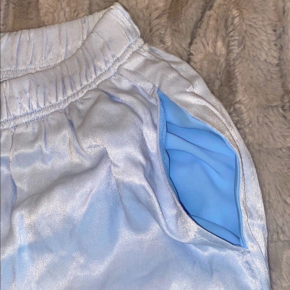 Something Navy Light Blue Viscose Two-Piece Lounge Set - Picture 4 of 6